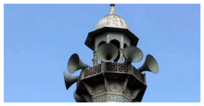 loudspeakers at religious places