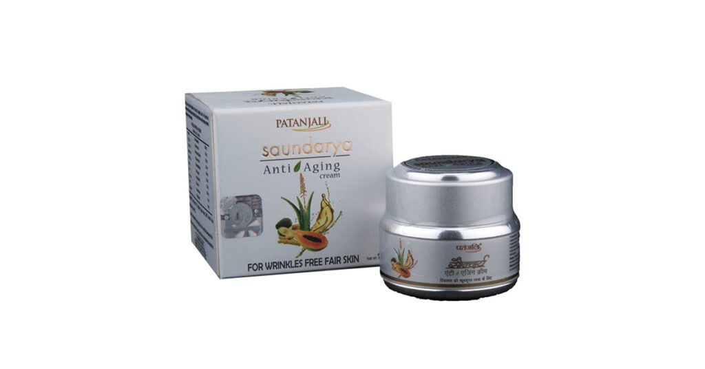 patanjali anti aging cream