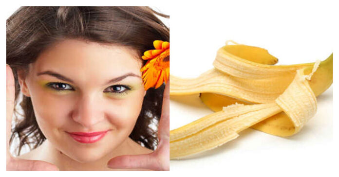 banana peel to remove facial blemishes