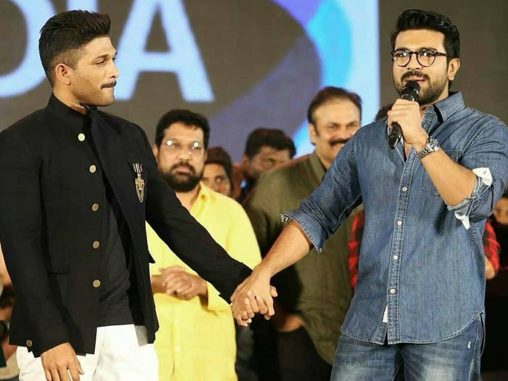 Allu Arjun & Ramcharan