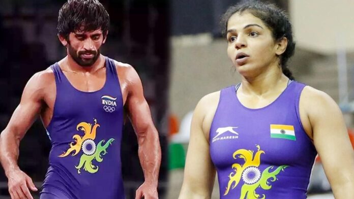 Bajrang Punia & Sakshi Malik