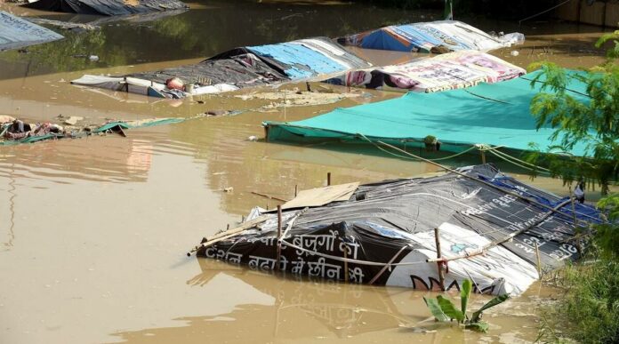 Yamuna water level