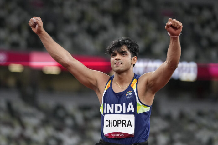 Neeraj Chopra Gold Medal